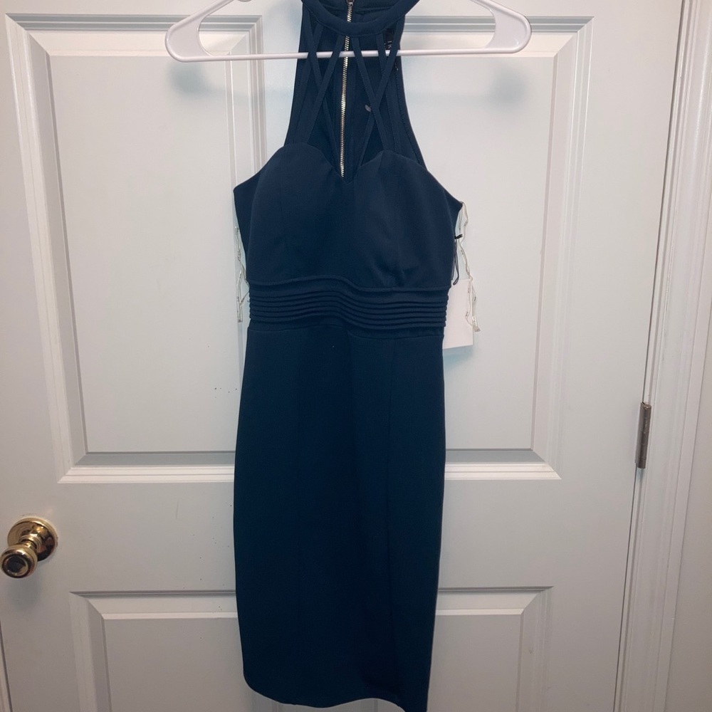 Dark Green Form-Fitted Dress